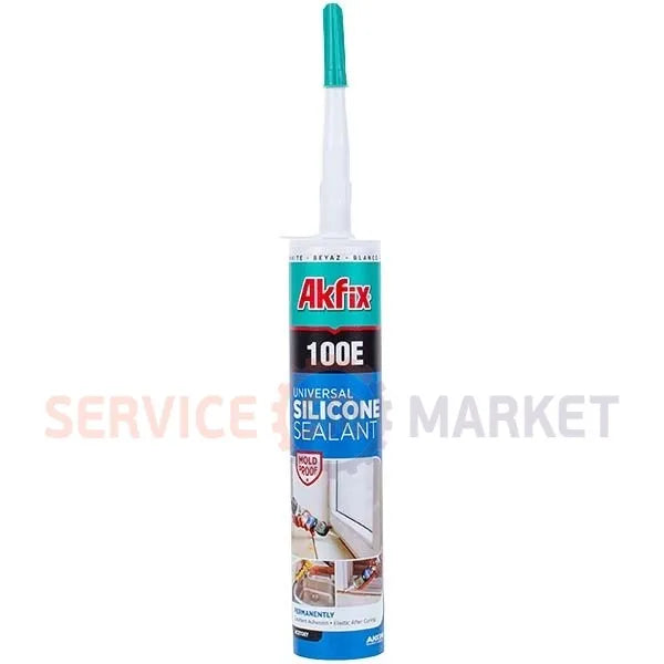 Silicone sealant Akfix 100E 280ml (universal) transparent