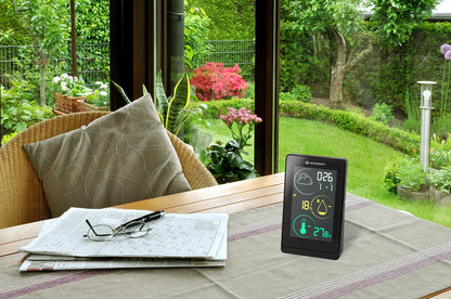 Weather station Bresser Color weather station Temeo Life H Black (7008000CM3000)