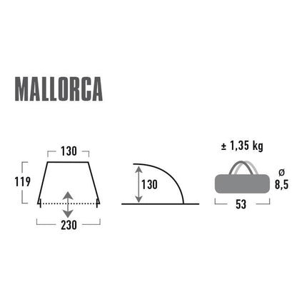 High Peak Mallorca 40 Blue/Grey (10128)