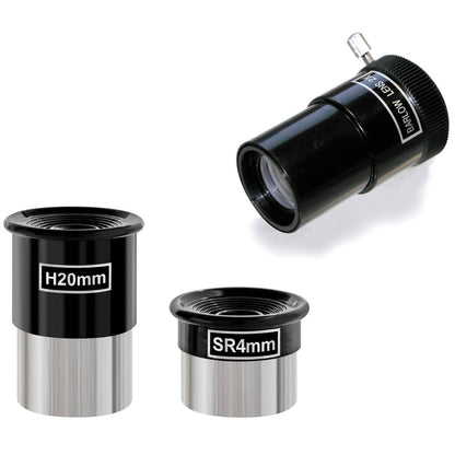 Bresser Solarix 76/350 AZ Carbon telescope with solar filter and smartphone adapter (4676359)