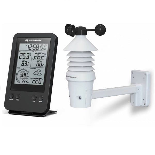 Weather station Bresser 3-in-1 Profi Wind Gauge Black (7002531)