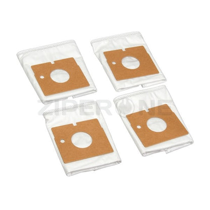 Set of microfiber bags (4 pcs) + motor filter Wpro vacuum cleaner LG, Samsung