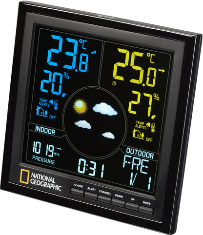 Weather station National Geographic VA Color (Black) (9070600)