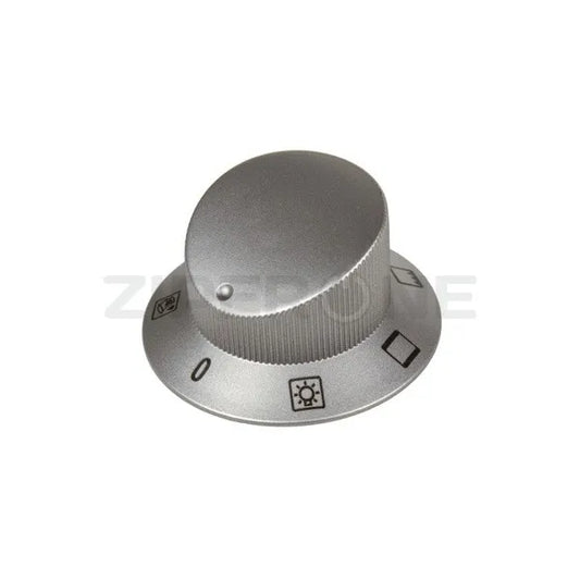 Oven mode control knob for Gorenje stove silver