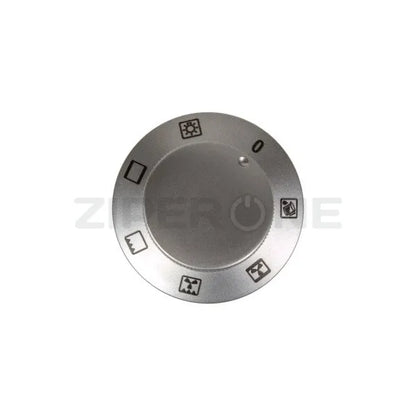 Oven mode control knob for Gorenje stove silver