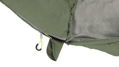 Sleeping bag Outwell Pine/+2°C Olive Green Left (230344)