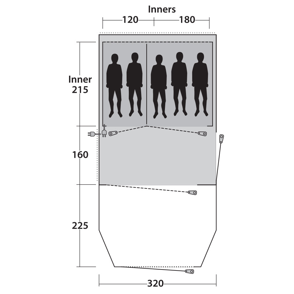 Outwell Tent Collingwood 5 (111064)