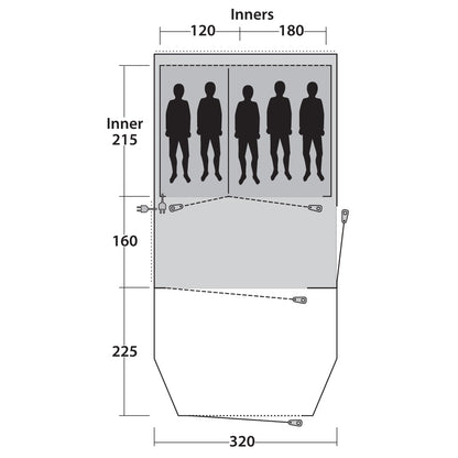 Outwell Tent Collingwood 5 (111064)