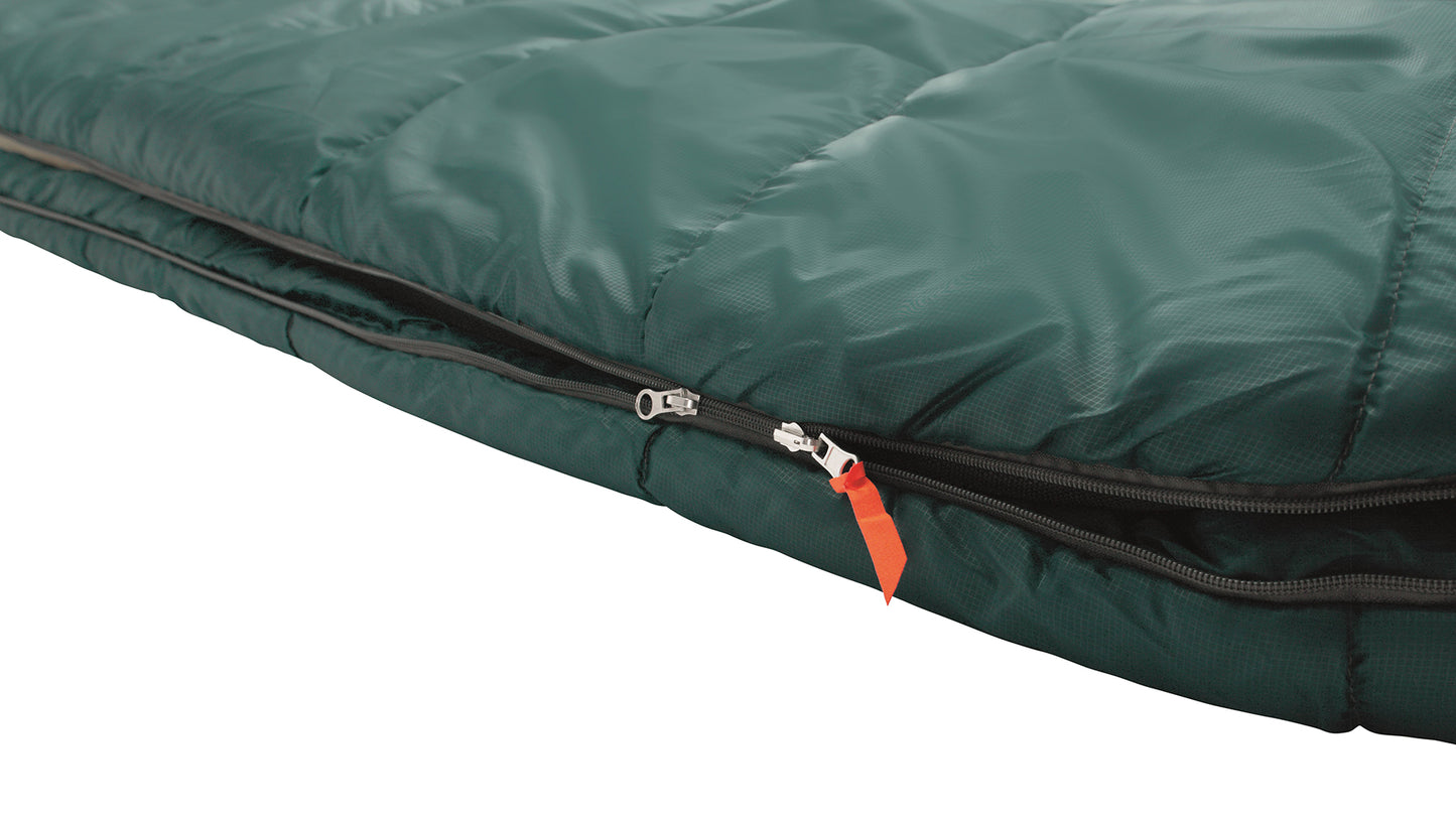 Sleeping bag Easy Camp Orbit 400/-9°C Petrol Blue Left (240161)