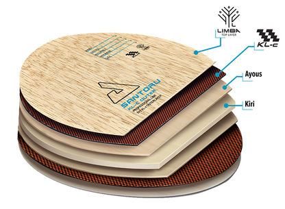 Joola Santoru KL-C Outer FL Racket Base (65060)