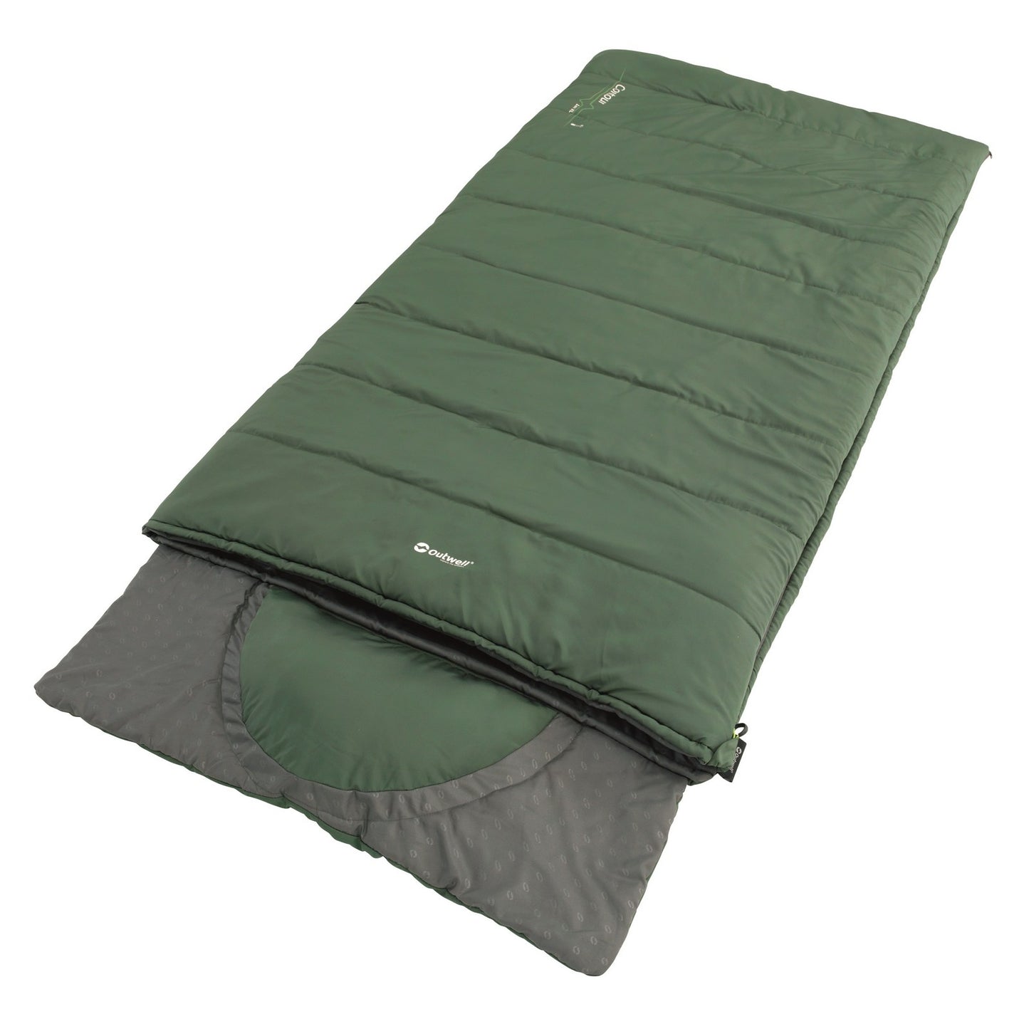 Sleeping bag Outwell Contour Lux XL Reversible/-1°C Green Left (230299)