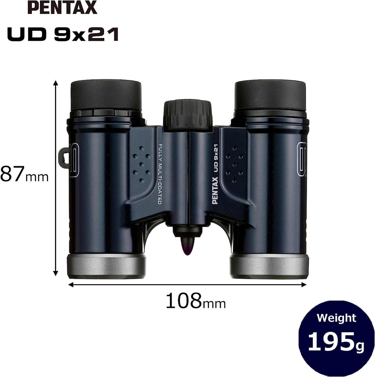 Binoculars Pentax UD 9x21 Navy (61812)