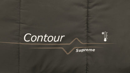 Sleeping bag Outwell Contour Supreme Reversible/-4°C Coffee Left (230369)