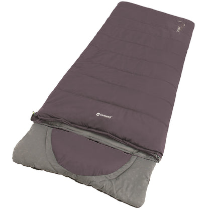 Sleeping bag Outwell Contour Reversible/+2°C Dark Purple (Left) (230364)
