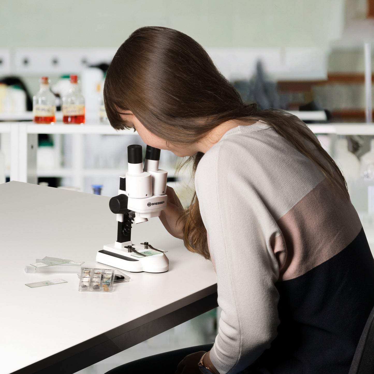 Microscope Bresser Junior Stereo 20x-50x (8852001)