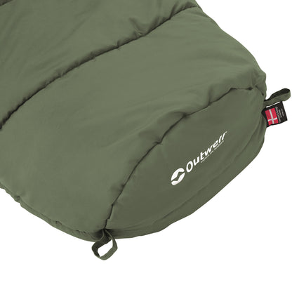 Sleeping bag Outwell Pine/+2°C Olive Green Left (230344)