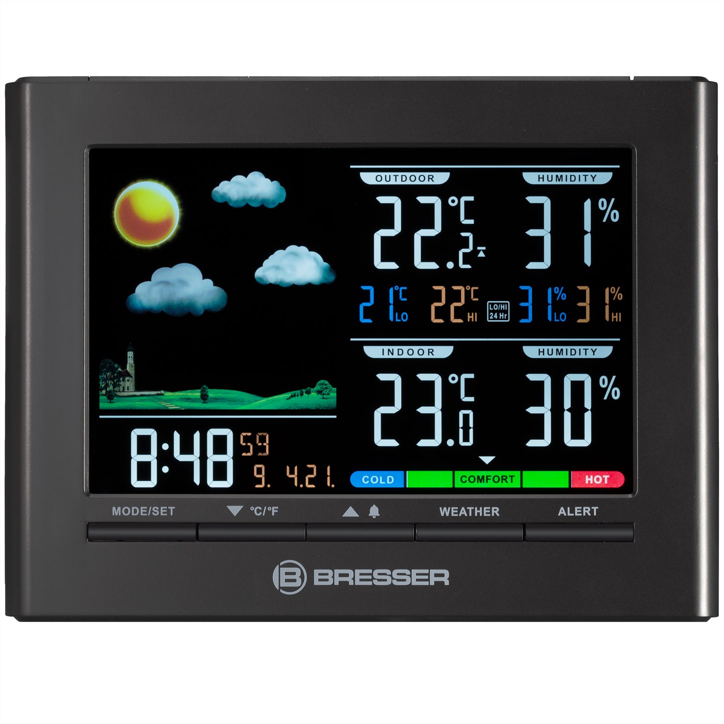 Weather station Bresser Neomeo Color (Black) (7007330)
