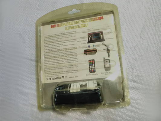 Bluetooth MP3 WMA Wireless FM Transmitter