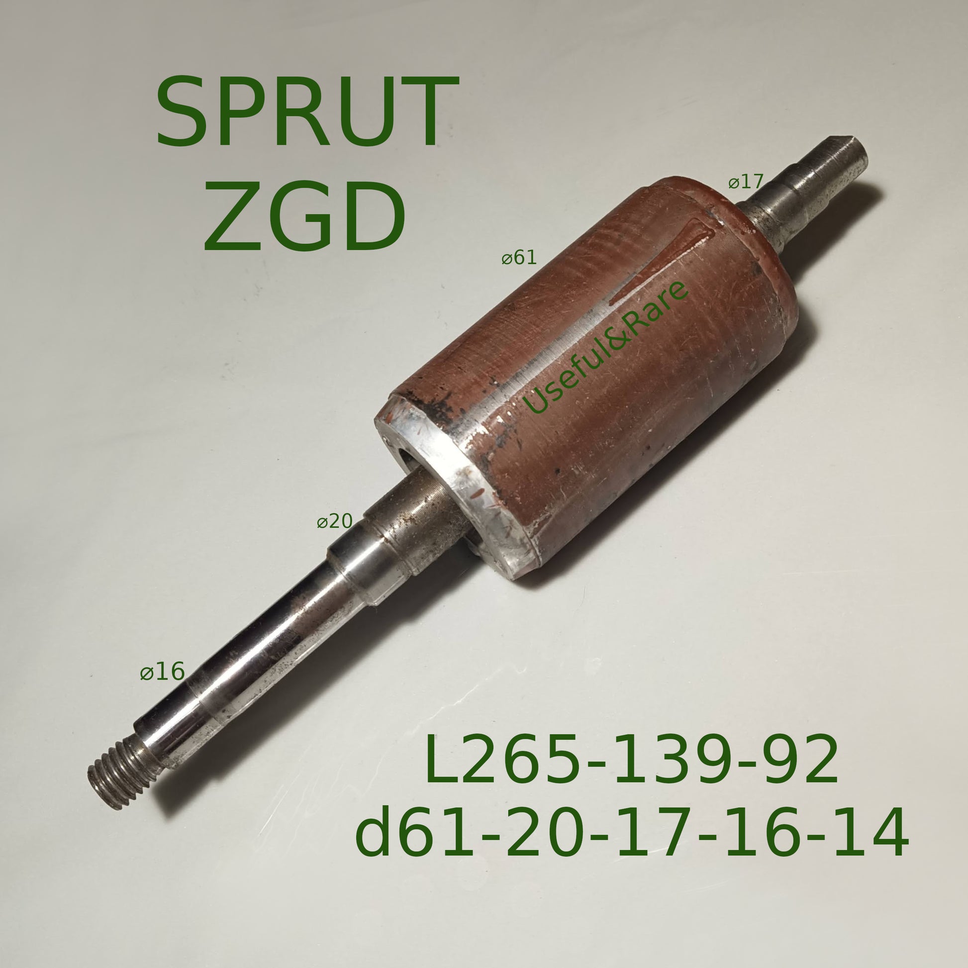 SPRUT ZGD L265-139-92 d61-20-17-16-14