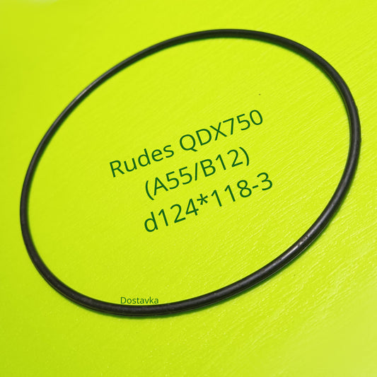 QDX750 (гума) (A55/B12) d124*118-3