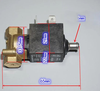 Solenoid valve for high pressure and temperature steam for coffee machine SFA00 (G1/8")