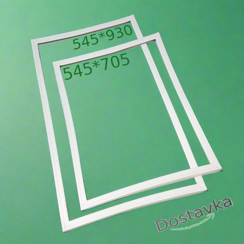 Seals 545*930 545*705 for refrigerator doors NORD DX 180/239 Stinol/ Indesit (under the bar)