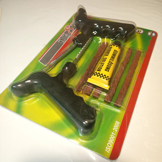 Universal Car, Moto, Bike Tubeless Tire Repair Kit (Road, Emergency)
