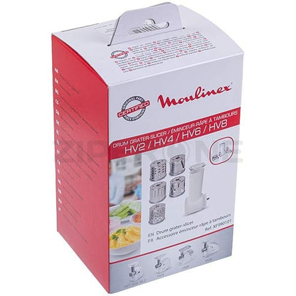 Set of vegetable cutter attachments for Moulinex XF990101 meat grinder