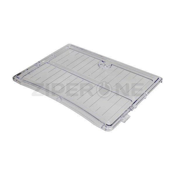 Shelf above the vegetable drawer in the Samsung refrigerator