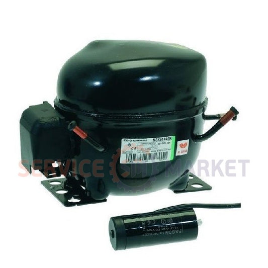Compressor for refrigeration EMBRACO ASPERA NEK6144GK R404a 444W (with starting relay CSIR)