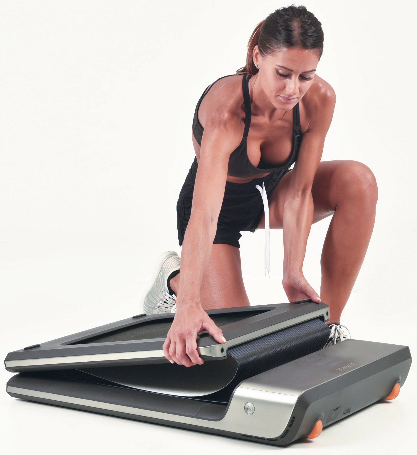 Toorx Treadmill WalkingPad with Mirage Display Mineral Gray (WP-G)