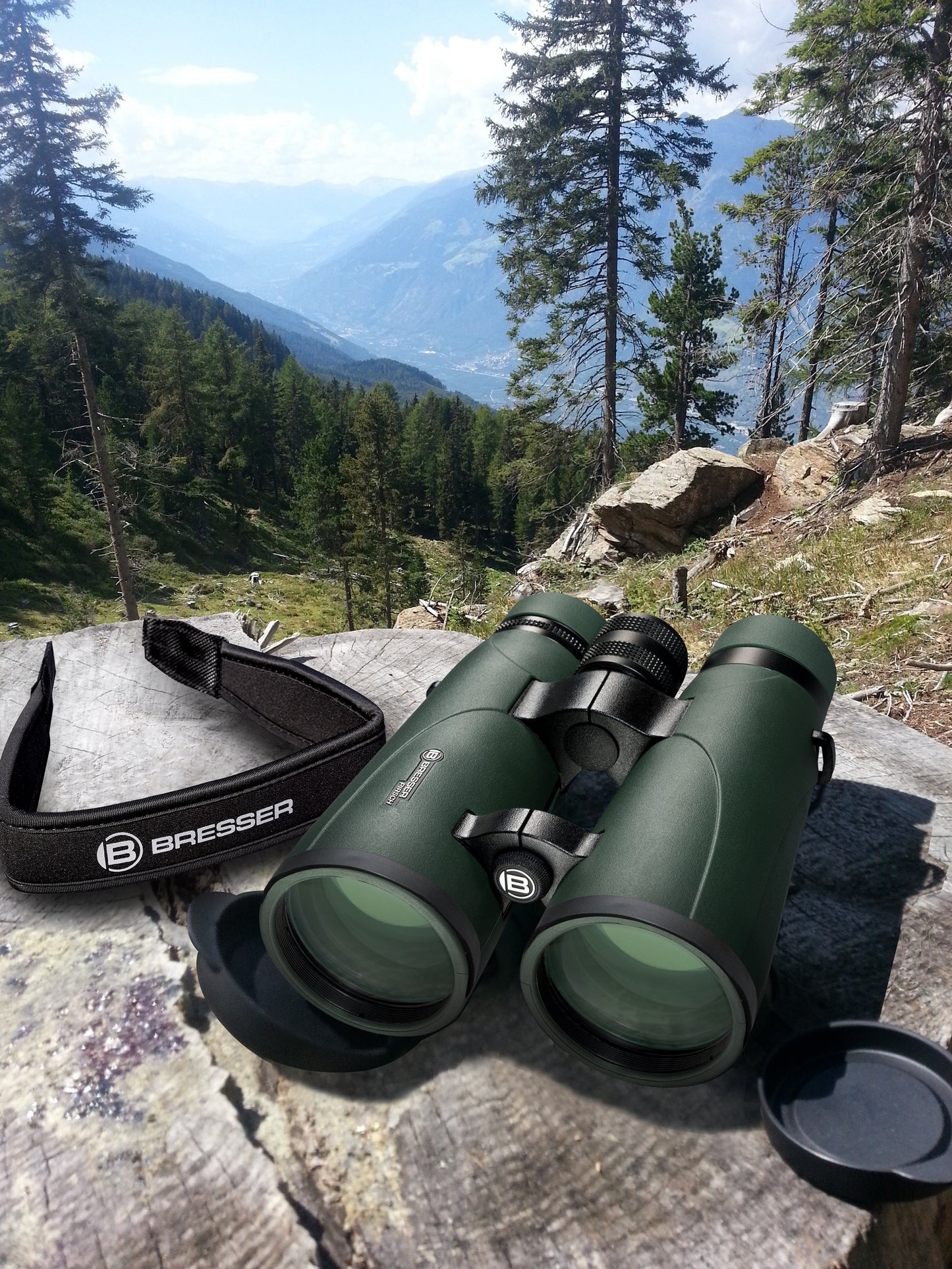 Binoculars Bresser Pirsch 8x56 WP Phase Coating (1720856)