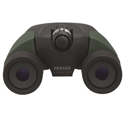 Binoculars Pentax UP 8-16x21 Green (61963)