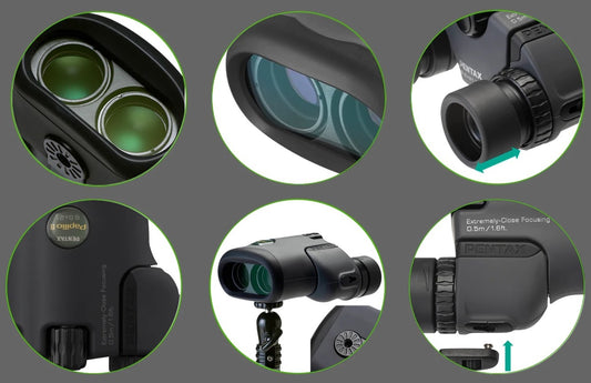 Binoculars Pentax UP 8.5x21 Papilio II (62002) 