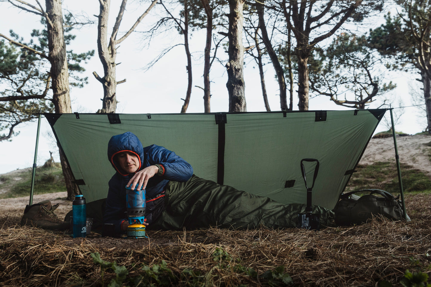 Bivvyak Highlander Hawk Bivvy Bag Olive (BIV001-OG)