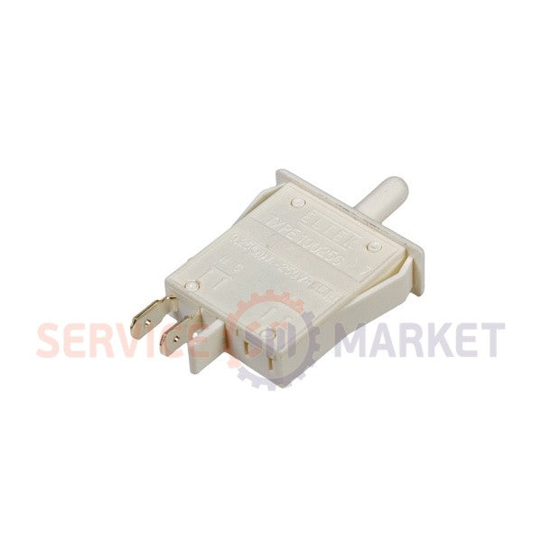Indesit refrigerator Push-button door open light switch (single_2pin) ELTEK 100256