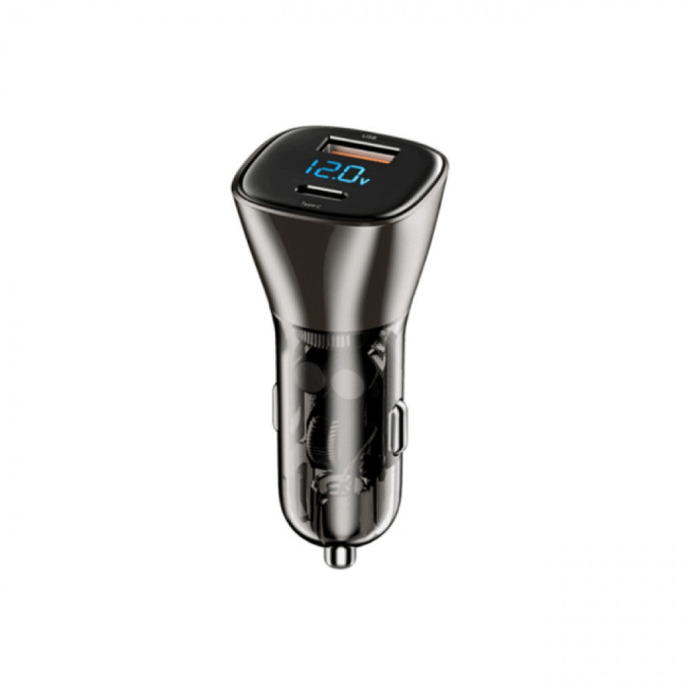 Car Charger 45W PD QC3.0 WiWU PC500 – Gray