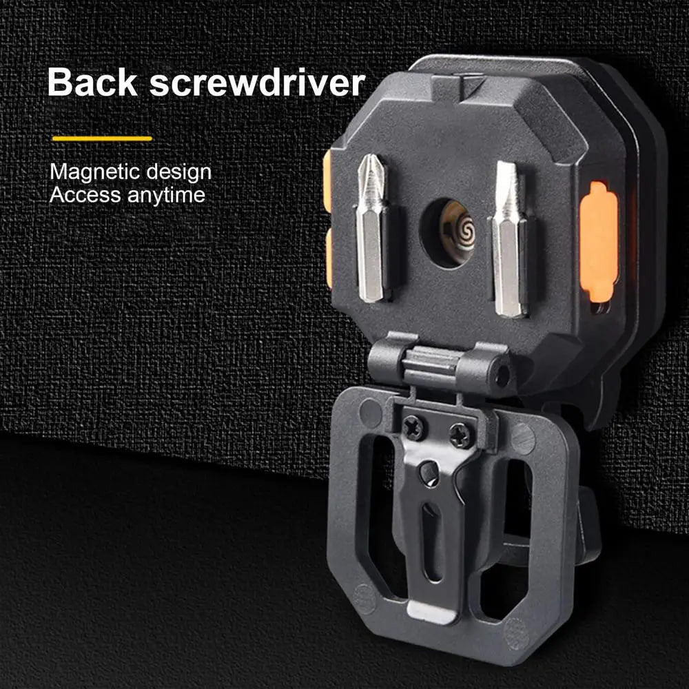 Rechargeable LED flashlight LL-201-COB Li-Ion battery, magnet, carabiner, cigarette lighter, screwdriver, Type-C