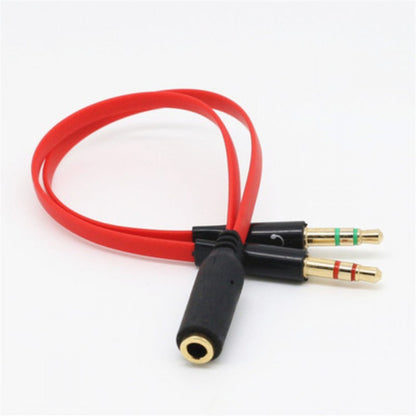 Adapters Audio Splitter 3.5mm Audio Splitter 3.5mm (M) To Dual 3.5mm (F) Beats by Dr. Dre (0.2m) Black &amp; Red