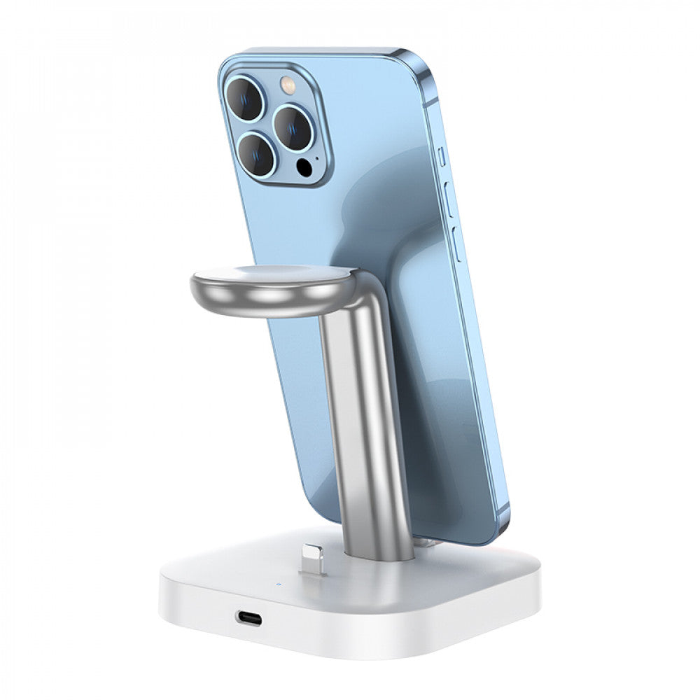 Wireless Charger 3 in 1 Hoco CW43 – black