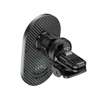 Car Holder – Hoco CA91 Magic magnetic wireless fast charging – gray