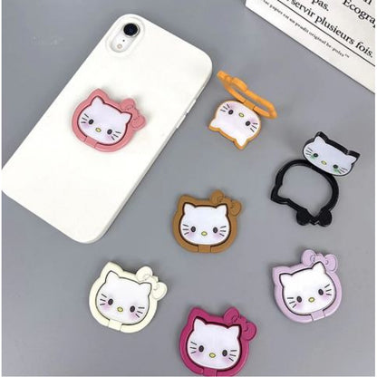 Кольцо держатель « Hello kitty » — Beige