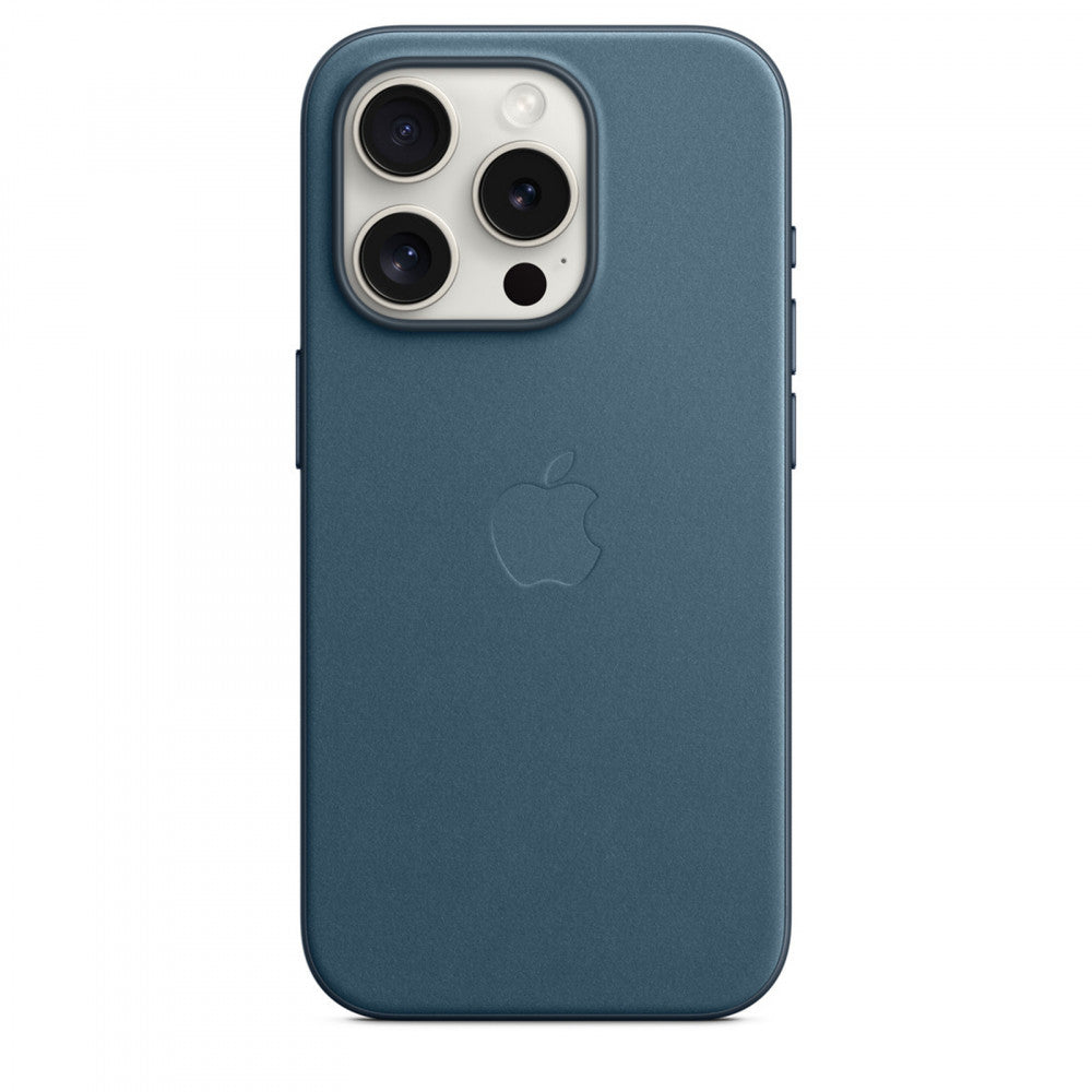FineWoven Case with MagSafe iPhone 15 — Pacific Blue