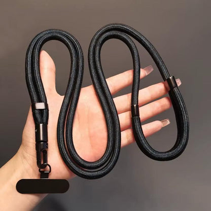 Шнурок на шею «Fat» — Black