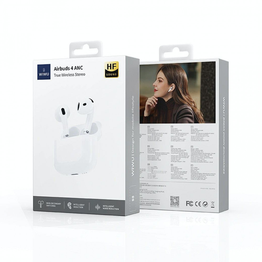 Bluetooth гарнітура TWS Wiwu Airbuds 4
