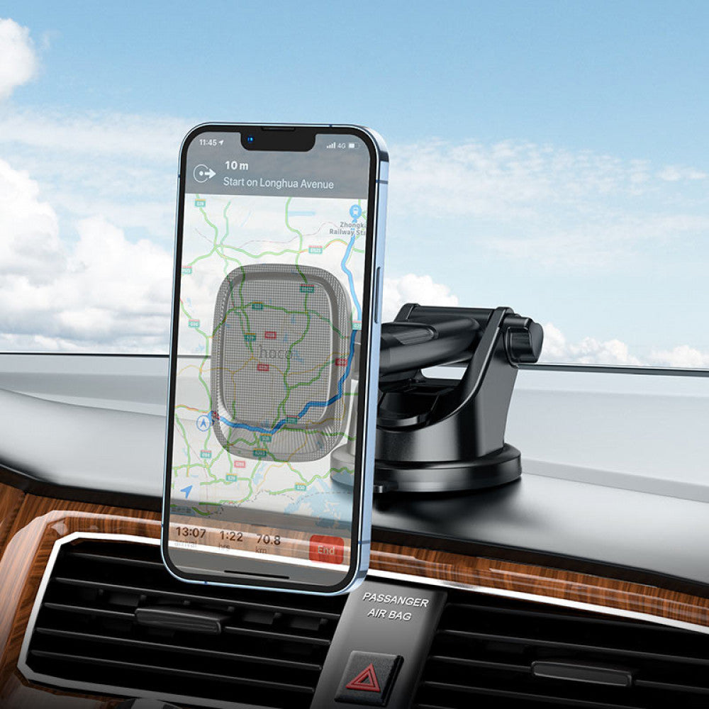 Automatic magnetic trimmer with suction Hoco CA116 Blue Shark – Metal Gray