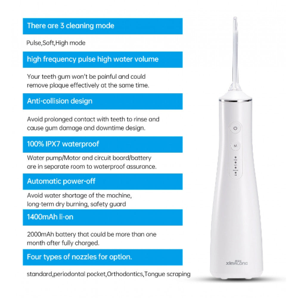 Manual Dental Wash Machine IPX7 180ml