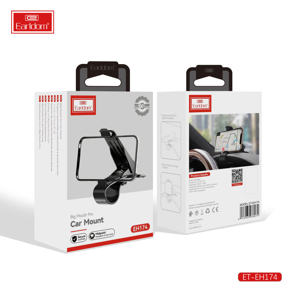 Автотримач розсувний на козирок Earldom ET-EH174