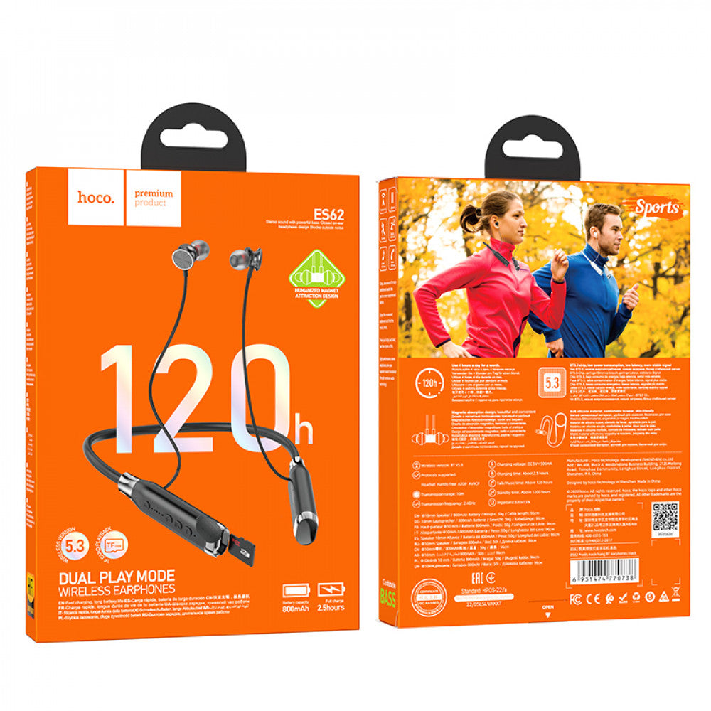 Bluetooth Earphones Hoco ES62 – Black