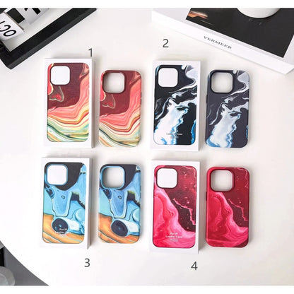 Marble Case with MagSafe iPhone 11 Pro - Black